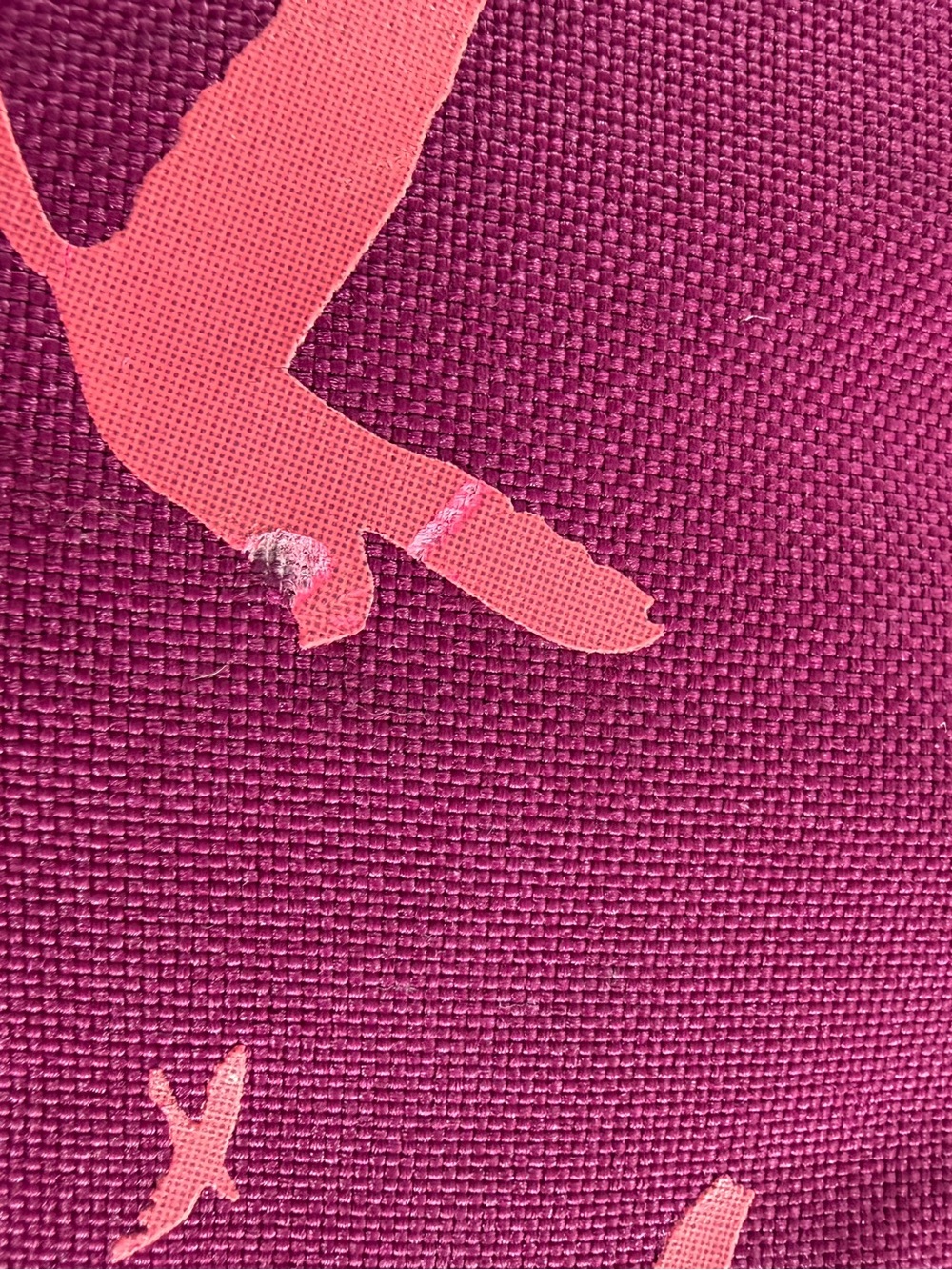 The North Face Haystack Backpack Pink Bird Print School Laptop Travel Bag - Picture 10 of 11
